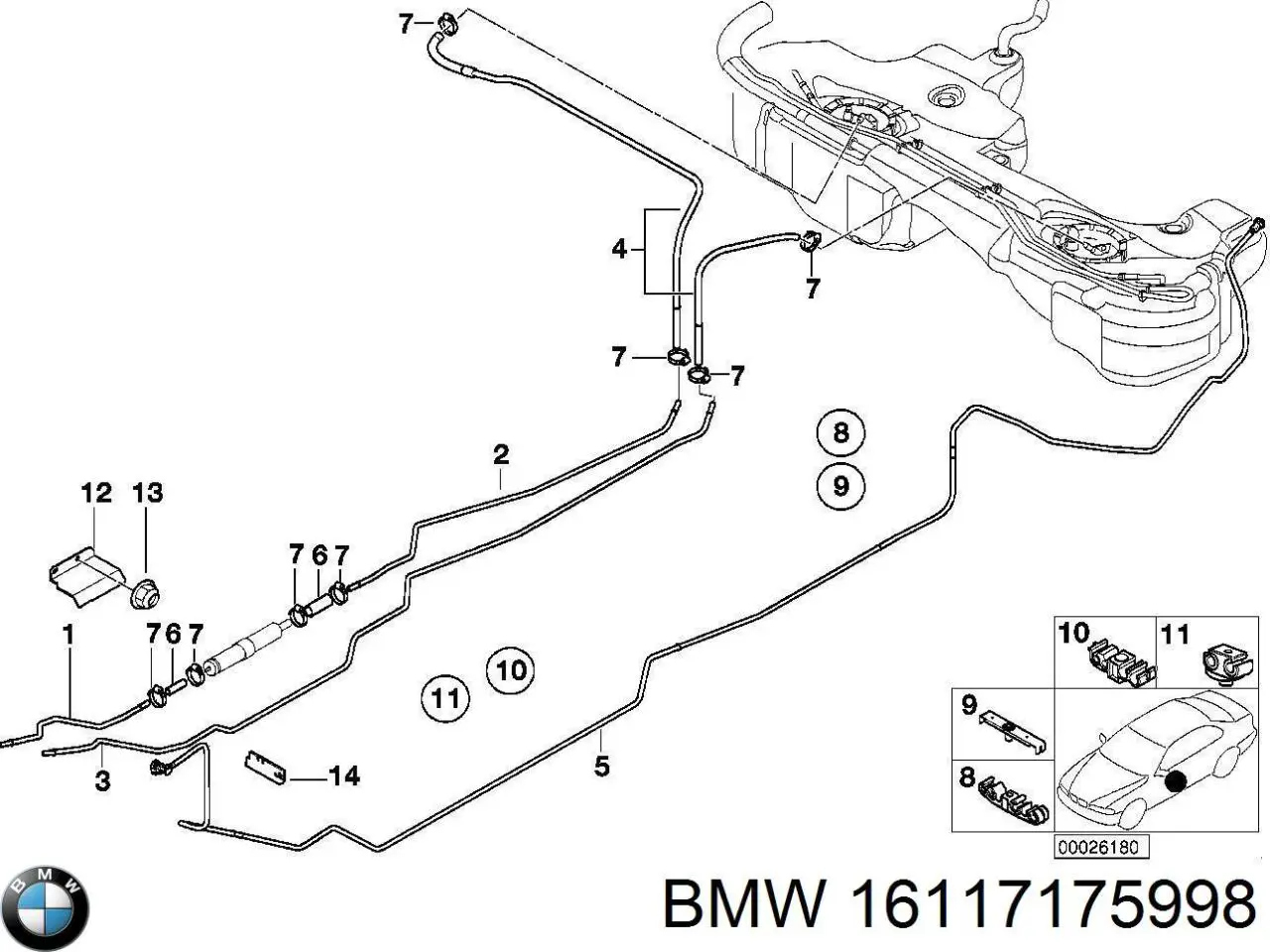 16117175998 BMW 
