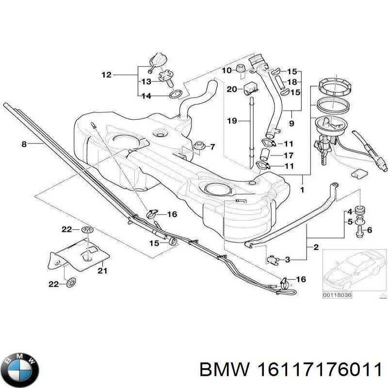  16117176011 BMW