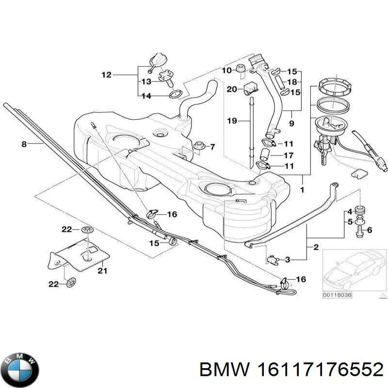 16117176552 BMW 