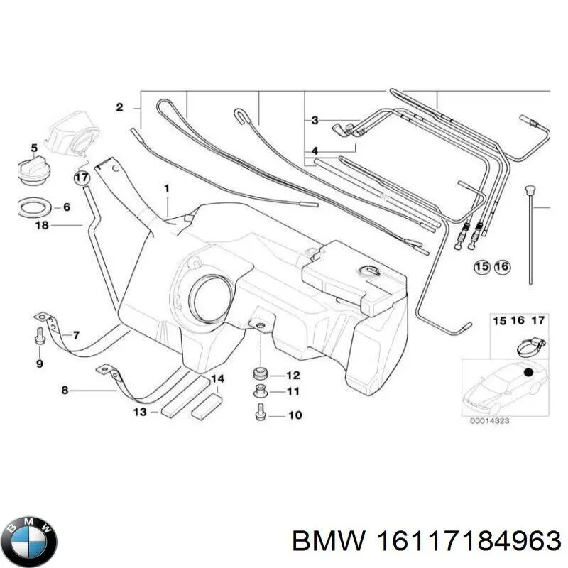  16117184963 BMW