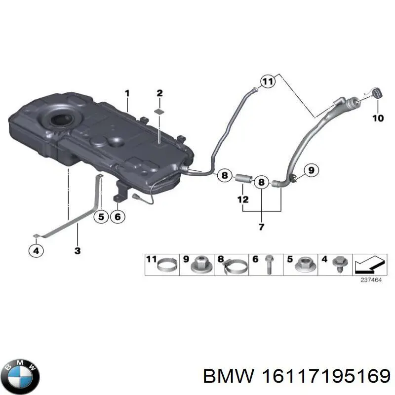 Купить 16117195169 BMW 