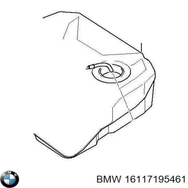 Бак топливный BMW 16117195461