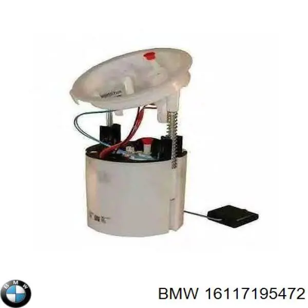 Модуль топливного насоса с датчиком уровня топлива BMW 16117195472
