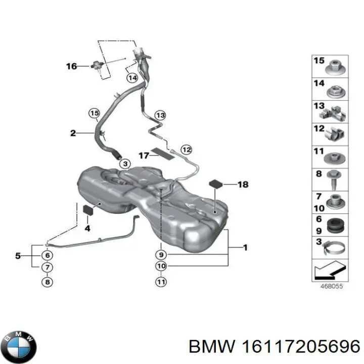  16117205696 BMW