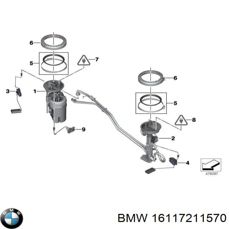 Купить 16117211570 BMW 