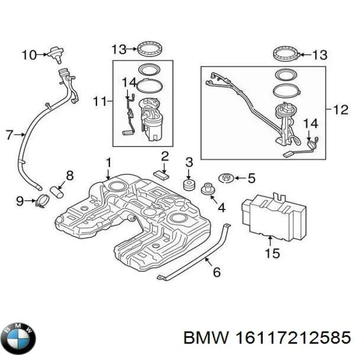16117212585 BMW