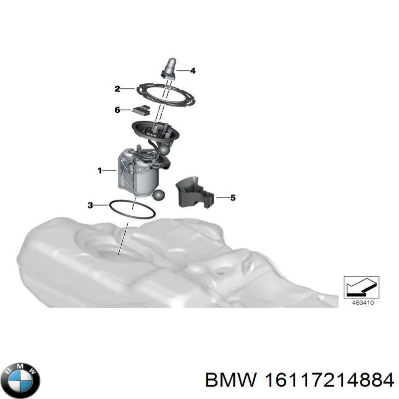  16117214884 BMW