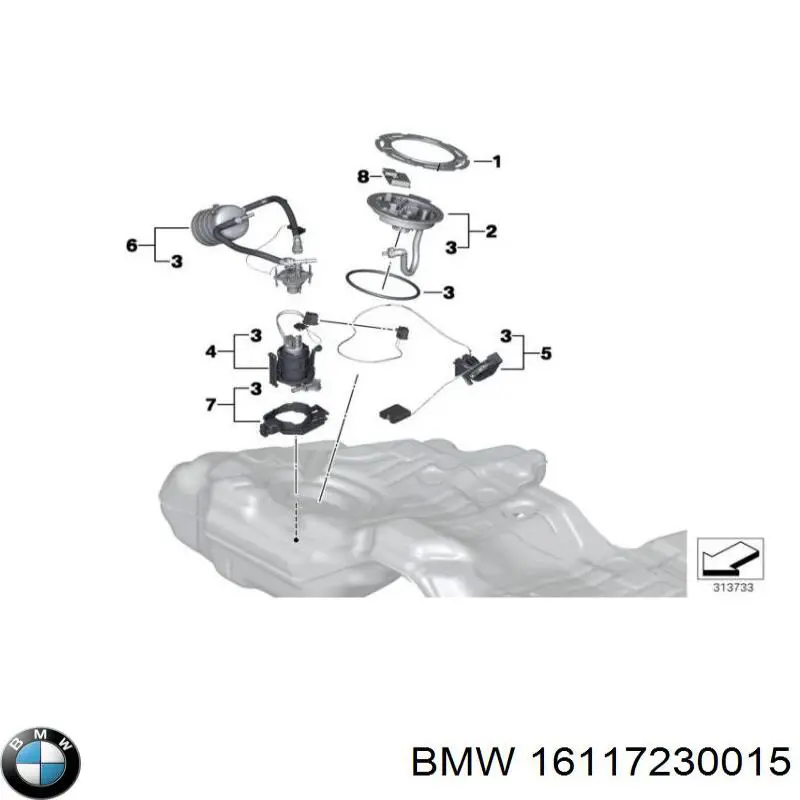 16117230015 BMW 