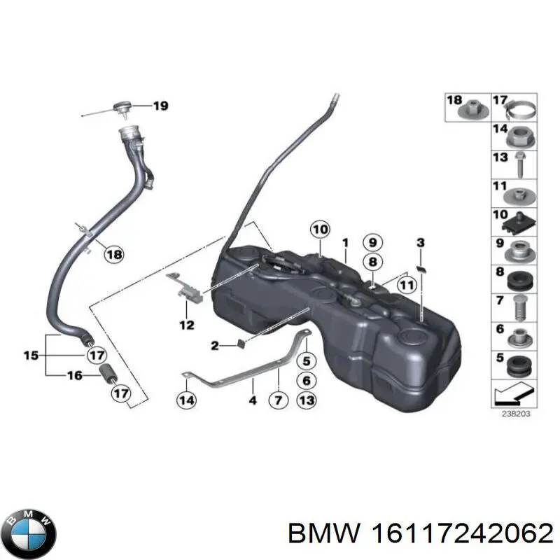16117242062 BMW 