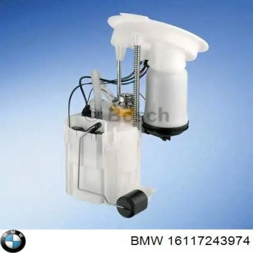 Модуль топливного насоса с датчиком уровня топлива BMW 16117243974