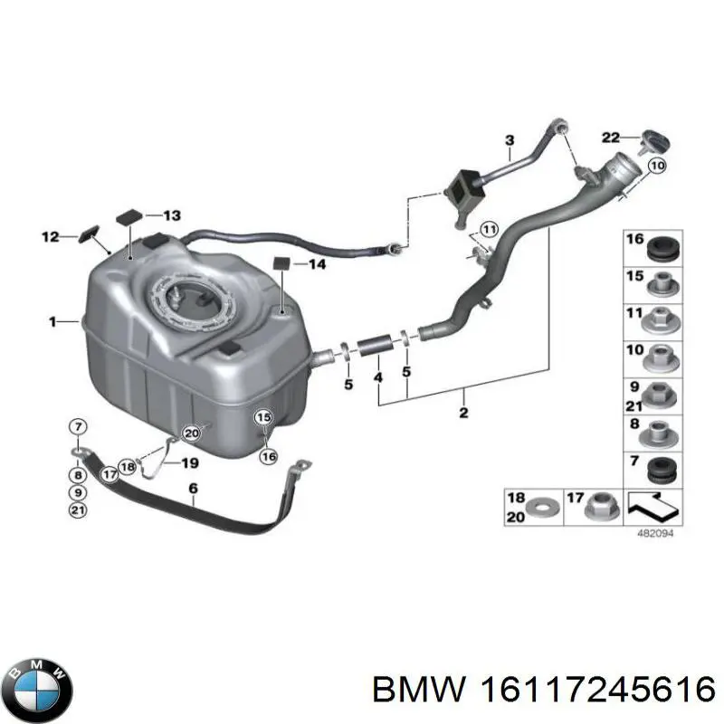  16117245616 BMW