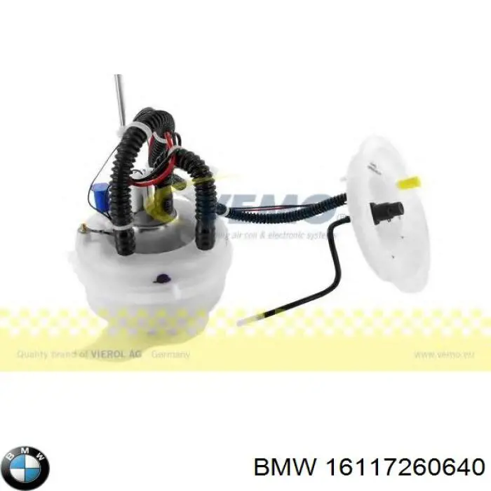 Топливный насос электрический погружной BMW 16117260640