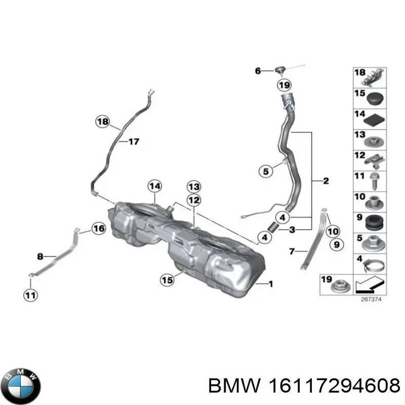 16117294608 BMW 