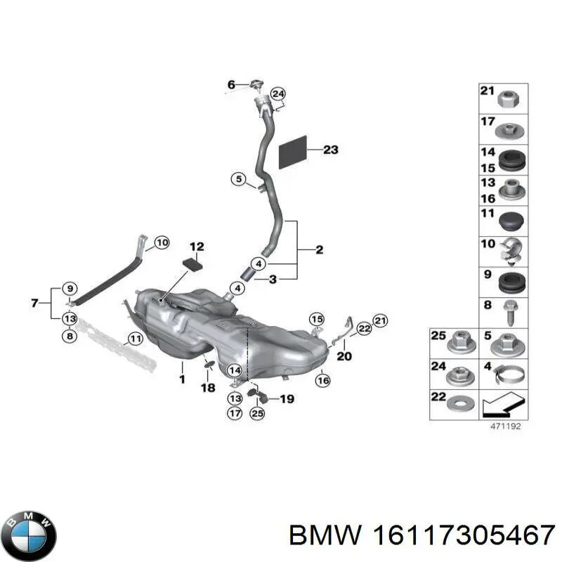  16117305467 BMW