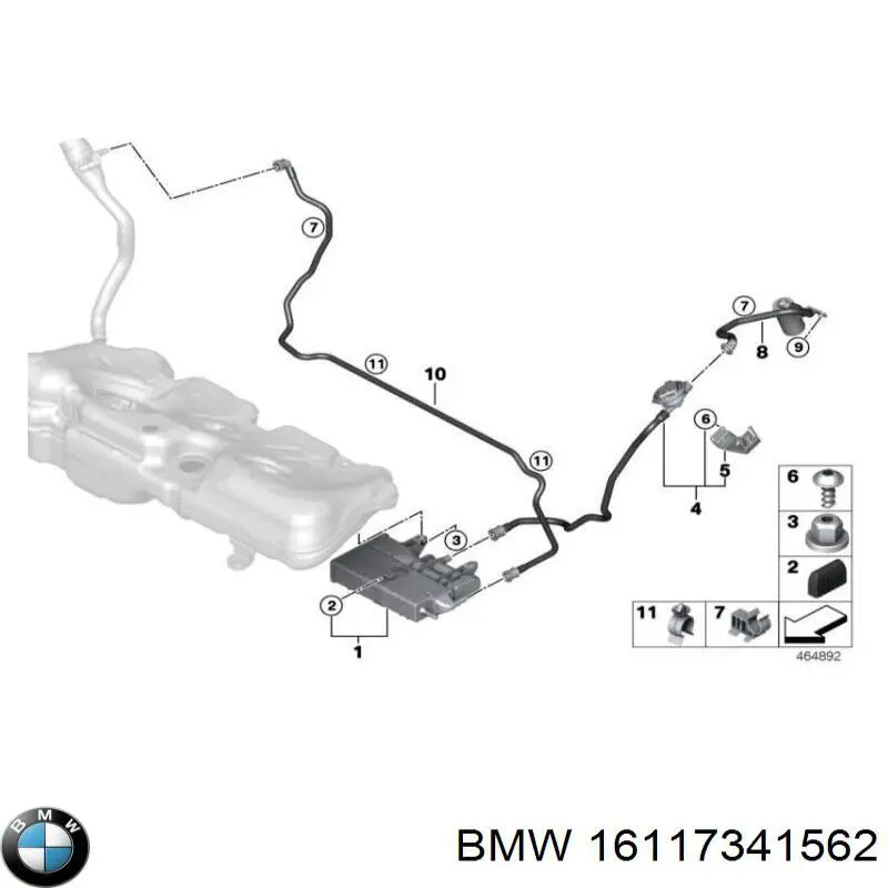 16117314257 BMW 