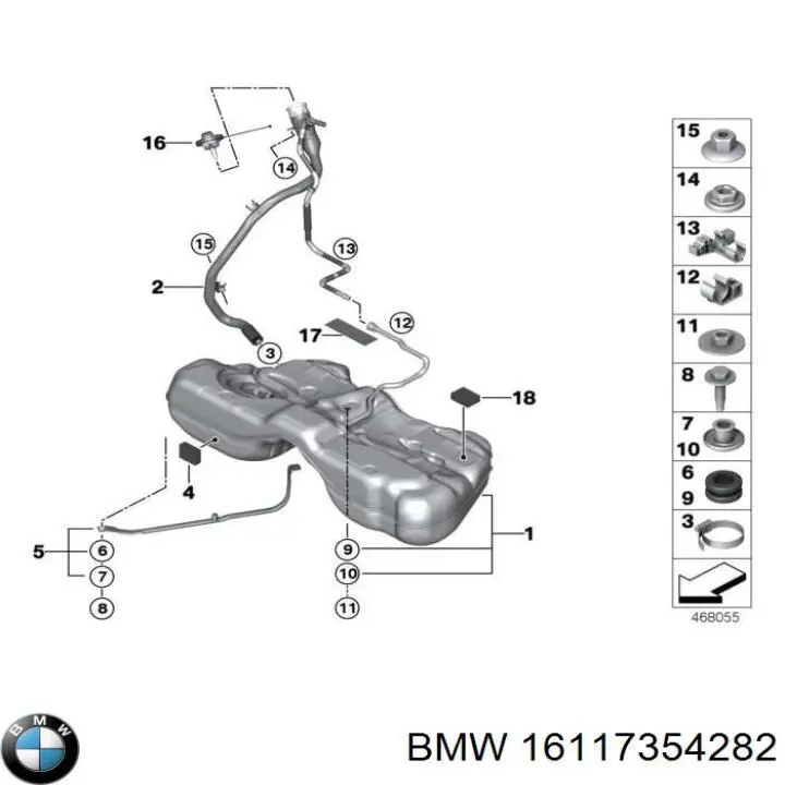 16117354282 BMW 