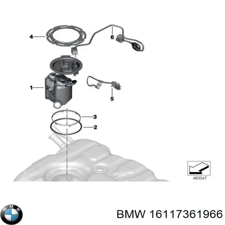 16117361966 BMW 