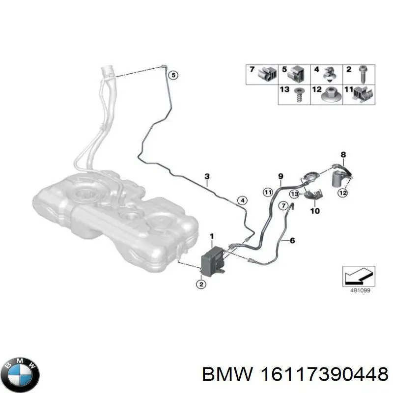 16117390448 BMW 