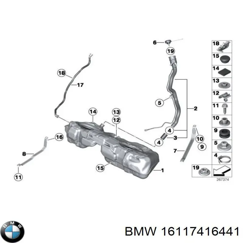 16117416441 BMW 