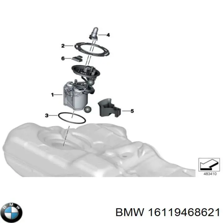 16119468621 BMW 