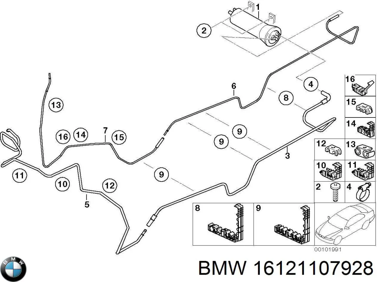  16121107928 BMW