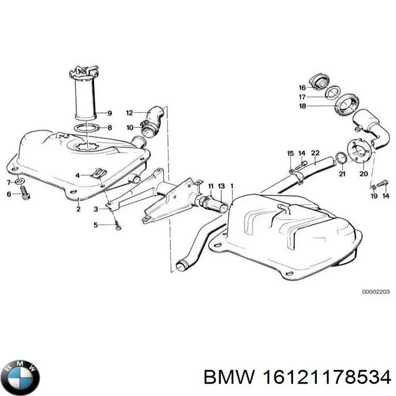 Пробка бензобака Mercedes A0004700730