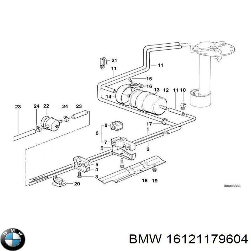  16121179604 BMW