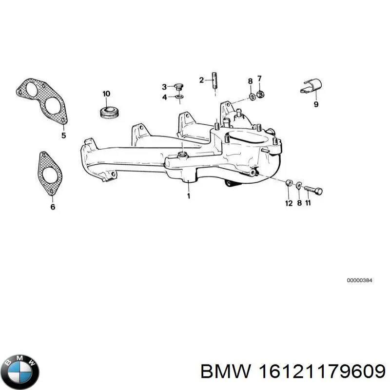 Купить 16121179609 BMW 