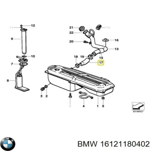  16121180402 BMW