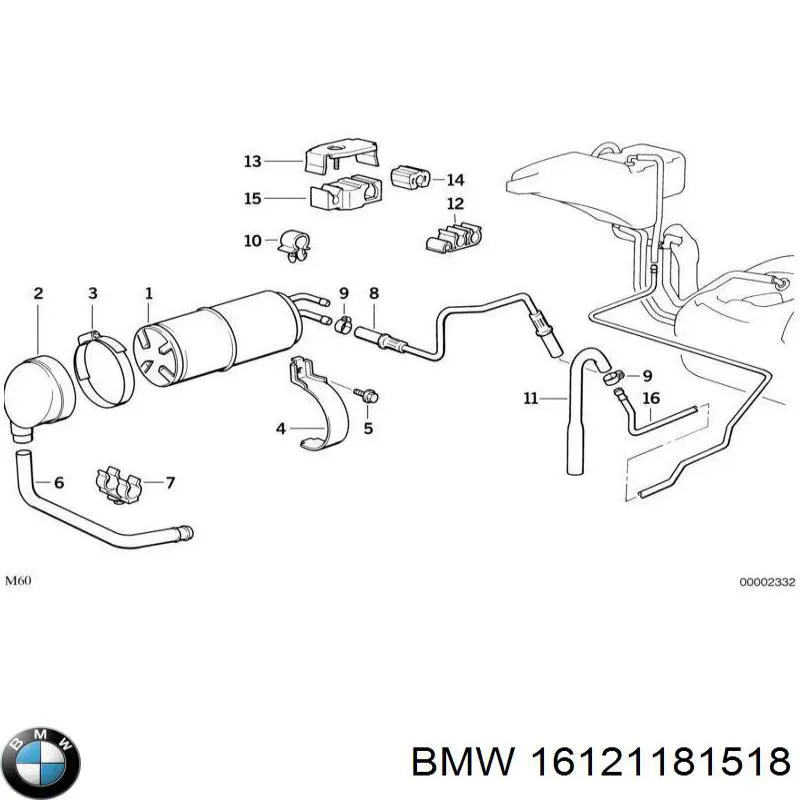  16121181518 BMW