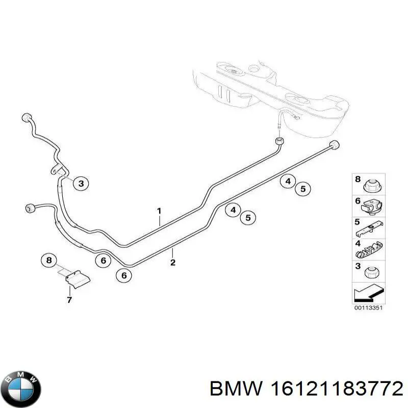 Купить 16121183772 BMW 