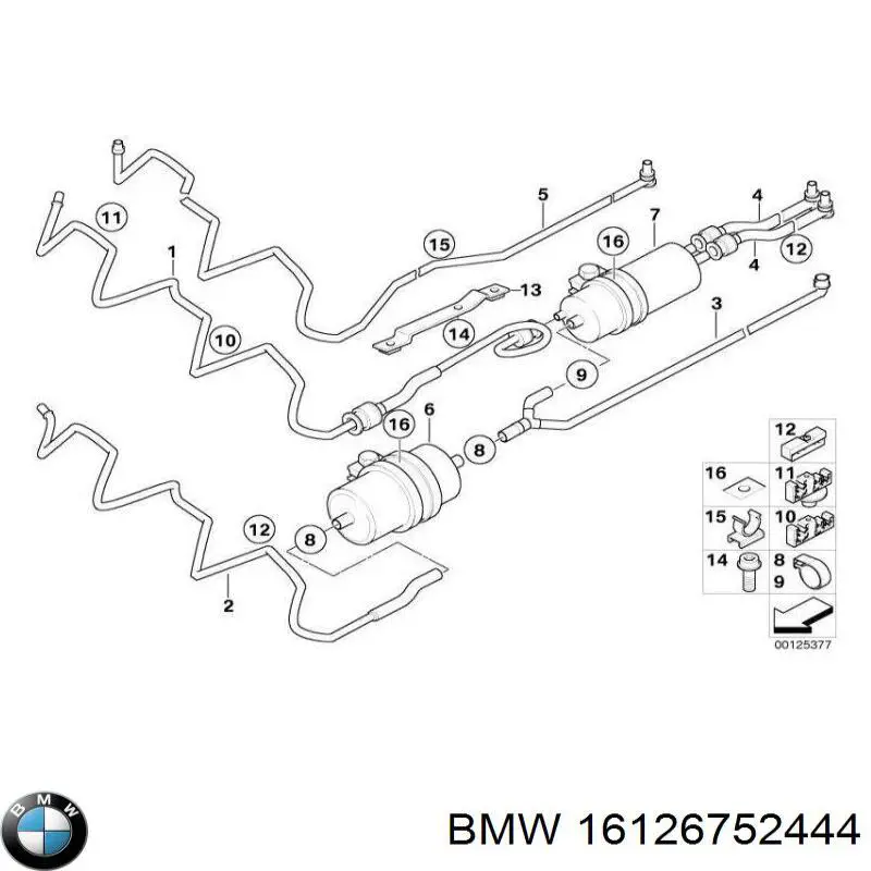 16126752444 BMW 