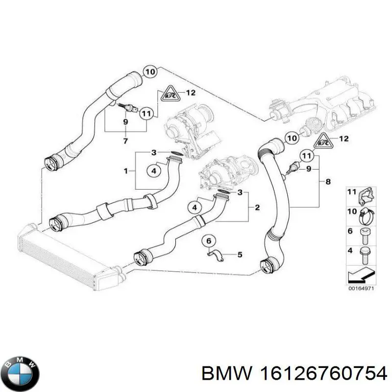  BMW 16126760754 цена, от 11.29 USD