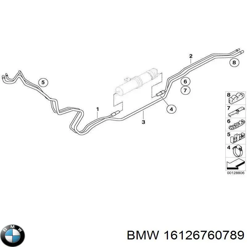  BMW 16126760789 цена, от 21.54 USD