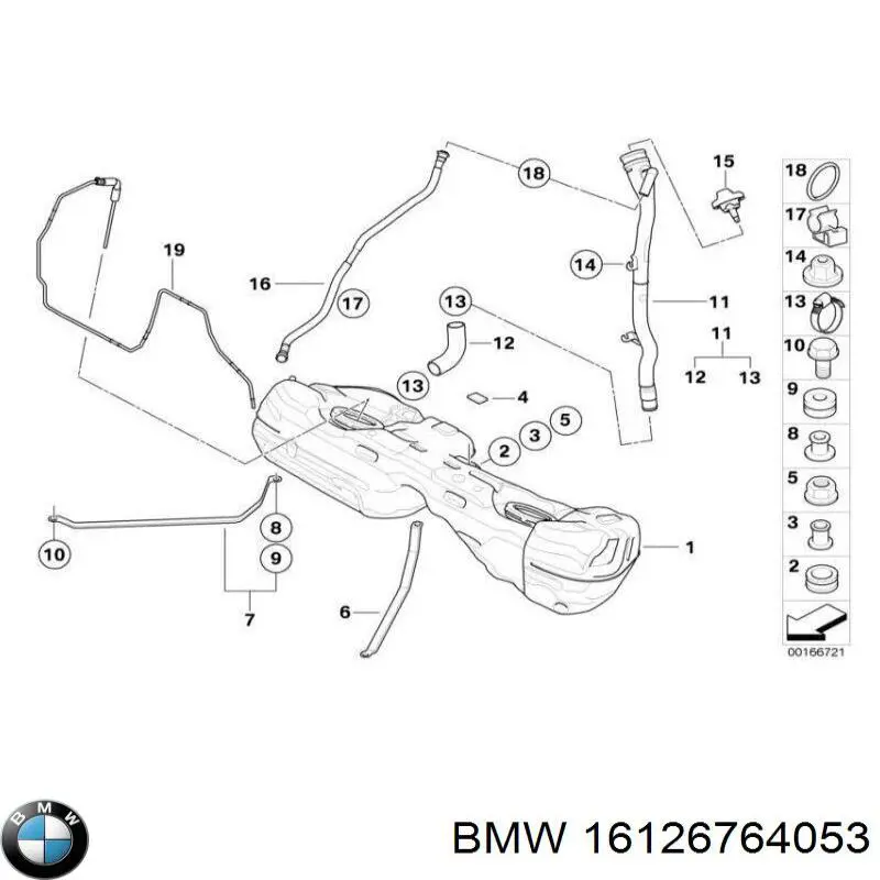 Купить 16126764053 BMW 