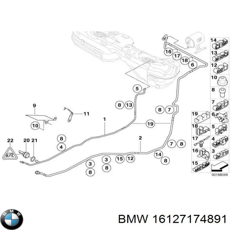  BMW 16127174891