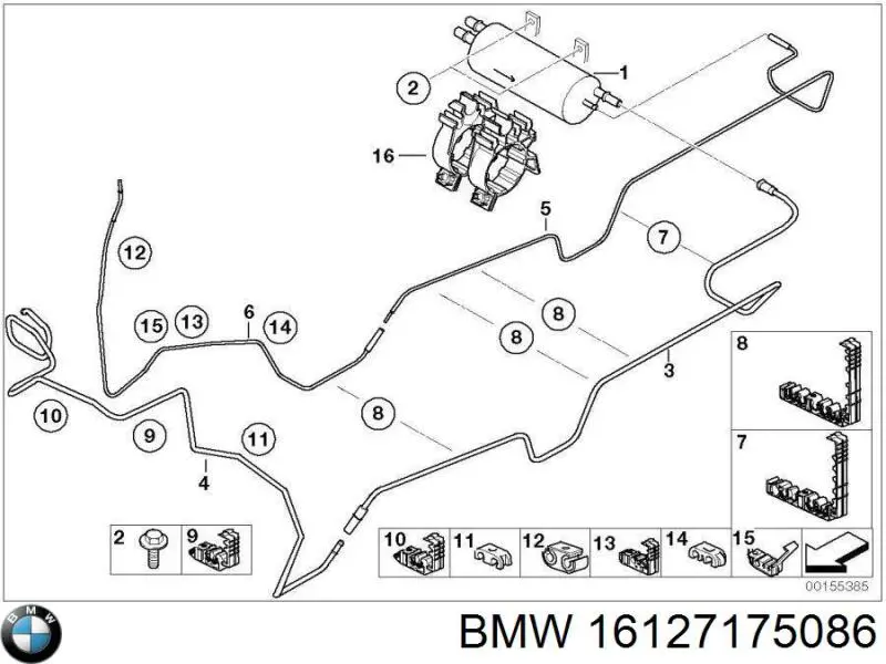 16127175086 BMW 