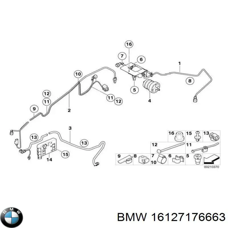  BMW 16127176663 цена, от 31.67 USD