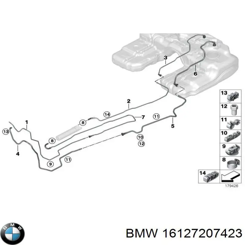  BMW 16127207423 цена, от 84.49 USD
