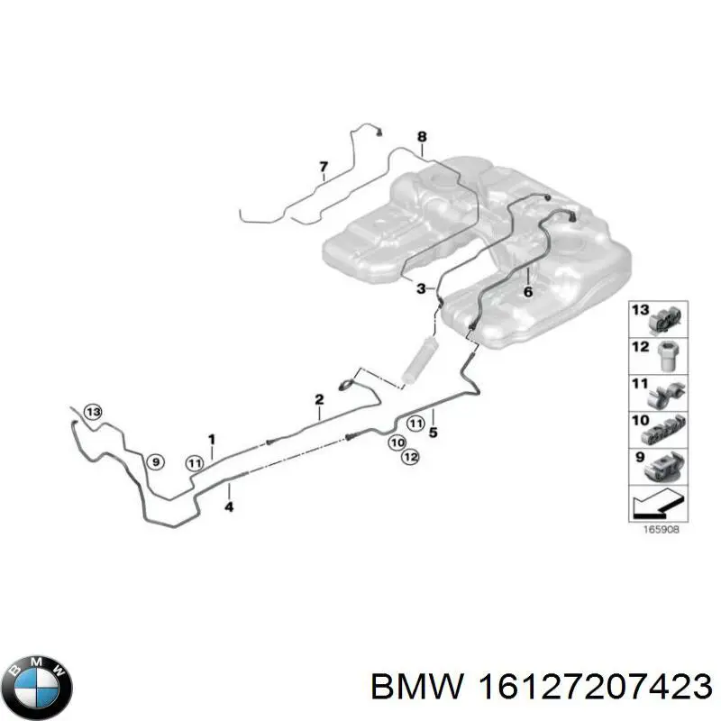16127207423 BMW 