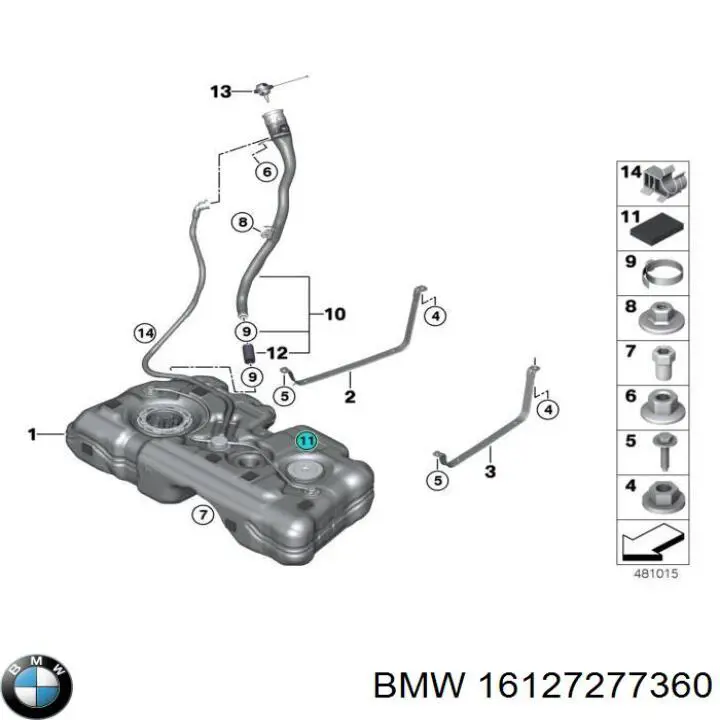  16127277360 BMW