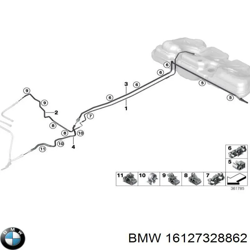  16127328862 BMW