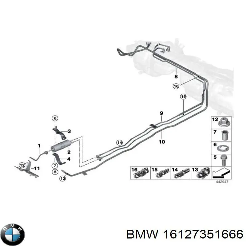 16127351666 BMW 