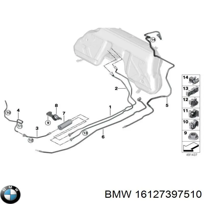 16127397510 BMW 