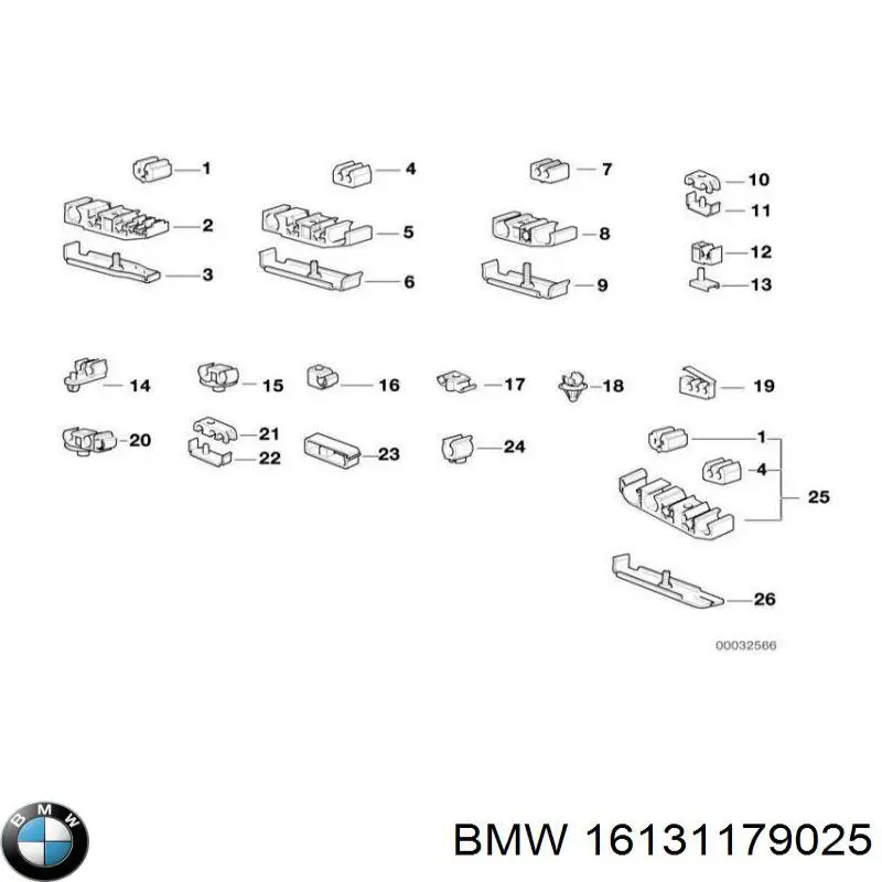 Купить 1179025 BMW Водяной бачок системы охлаждения