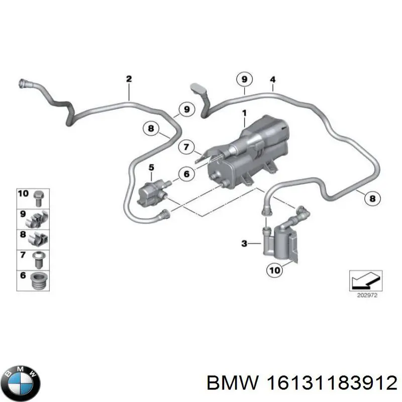Купить 16131183912 BMW Ремкомплект АКПП