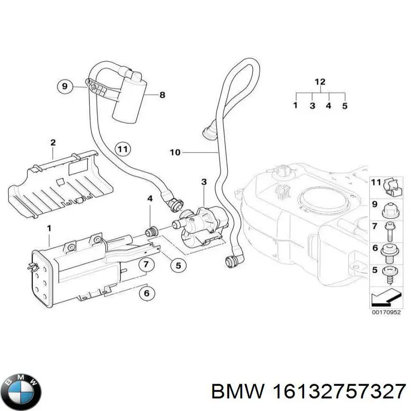 16132757327 BMW 