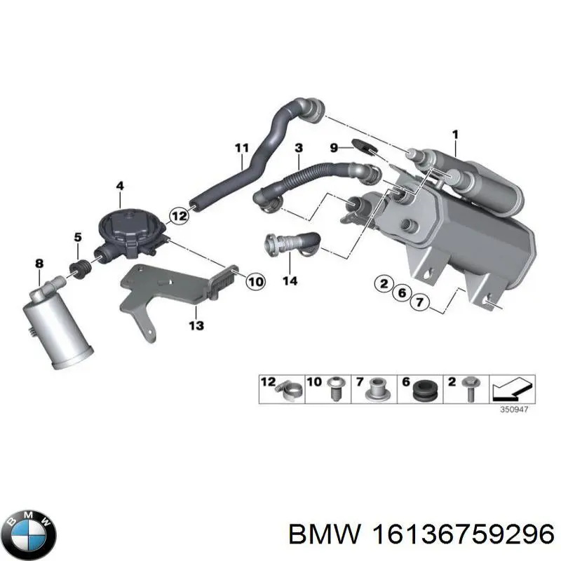 16136759296 BMW 