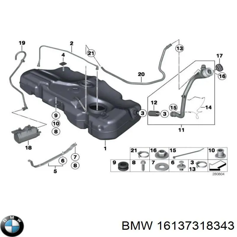 16137318343 BMW 