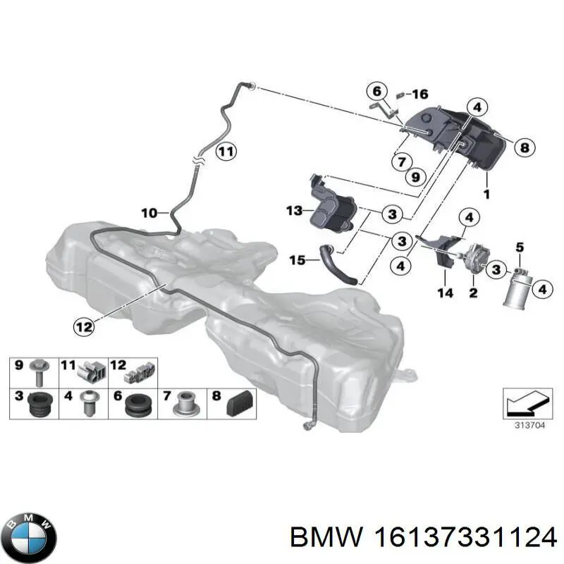 16137331124 BMW 